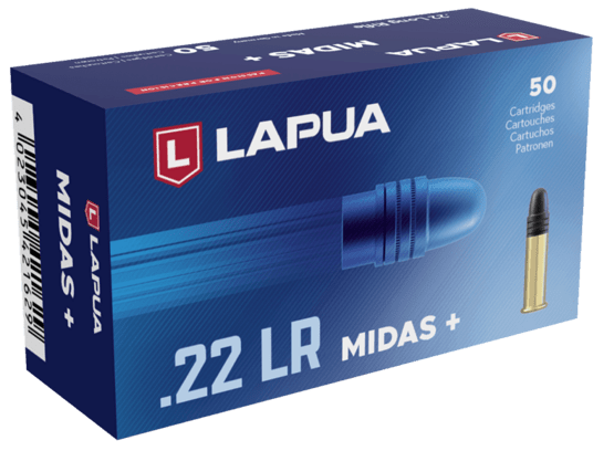 Kleinkaliberpatronen, Lapua, Midas+, Kal. .22 LR