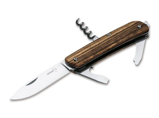 Taschenmesser, Böker Plus Tech Tool Zebrawood 2