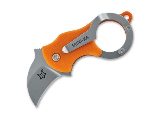 Taschenmesser, Fox Knives Mini-Ka Orange Sandblasted