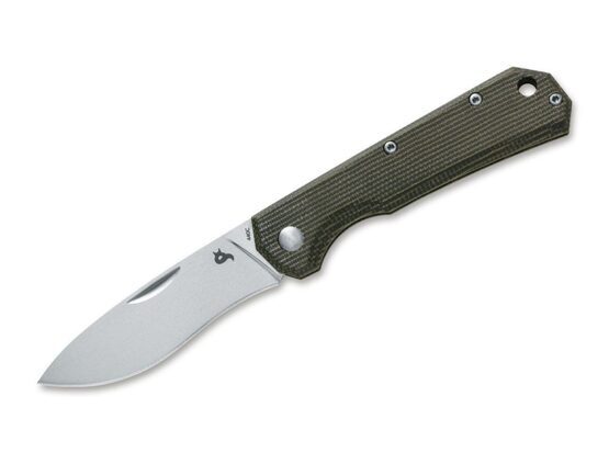 Taschenmesser, BlackFox Ciol Micarta Green