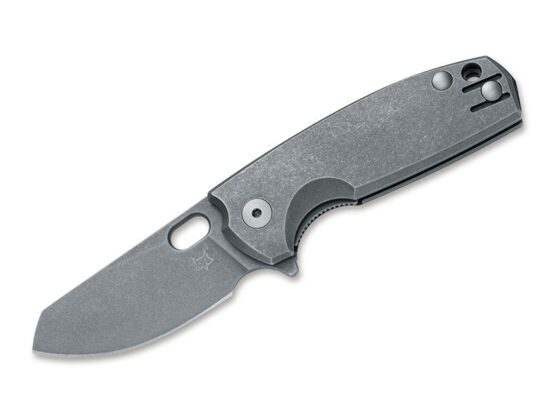 Taschenmesser, Fox Knives Baby Core Acid SW Titanium Grey