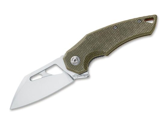 Taschenmesser, Fox Knives Atrax Micarta OD Green