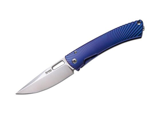 LionSteel TiSpine Shiny Blue