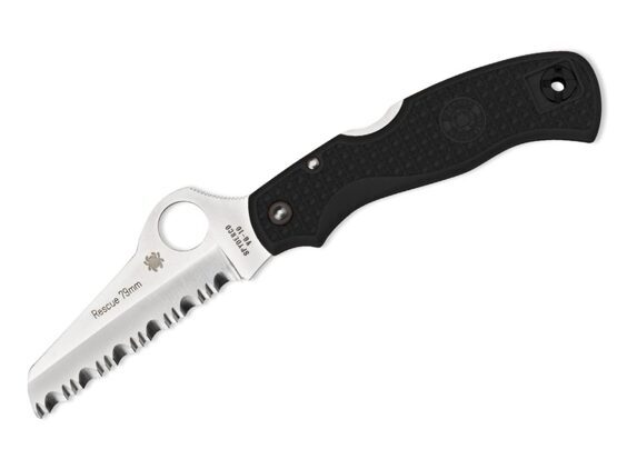 Spyderco Rescue 79mm Black