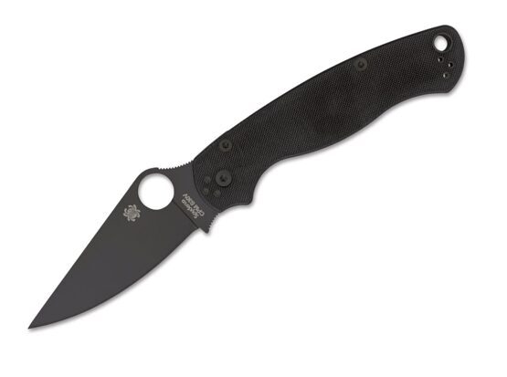 Spyderco Para-Military 2 Black G-10 Plain