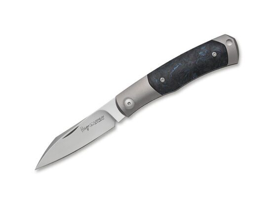 Taschenmesser, Viper Hug II Titanium CF Marble Blue