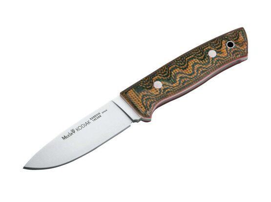 Messer, Muela Kodiak Green Canvas Micarta II