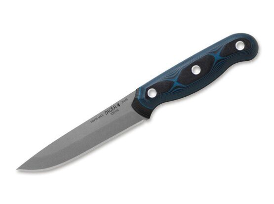 Feststehendes Messer, TOPS Knives Dicer 4 Steak Knife Blue