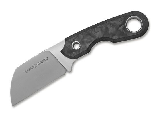 Feststehendes Messer, Viper Berus 2 Sheepfoot Marbled Carbon Fiber