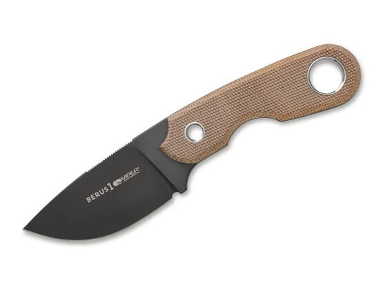 Feststehendes Messer, Viper Berus 1 Micarta Black PVD