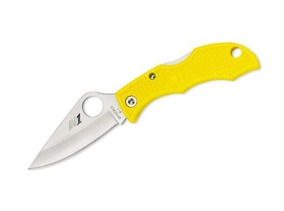 Spyderco Ladybug Salt Yellow Plain