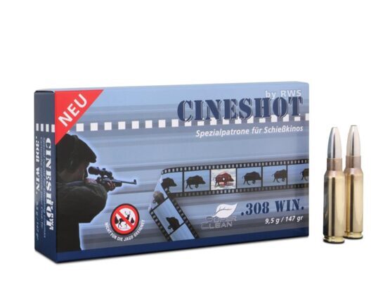 Scheibenpatronen, RWS, .308 Win Cinéshot 9.5g Nicht für die Jagd geeignet