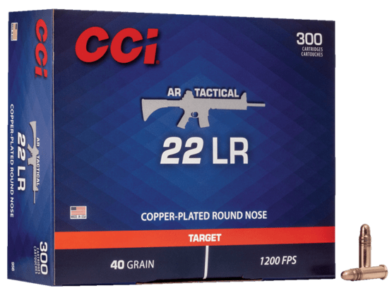 CCI 956 KK-Patronen .22lr, AR Tactical CP-RN 40gr