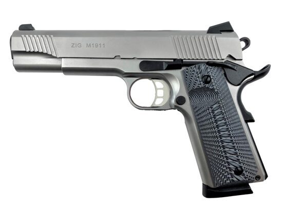 Pistole, Tisas ZIG M 1911, Kal. .45ACP Stainless