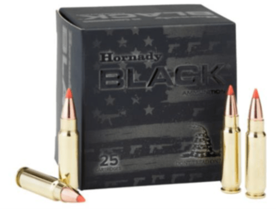 Büchsenpatronen, Hornady, Kal. 5.7x28 Black, 40 gr V-MAX, 25 rds