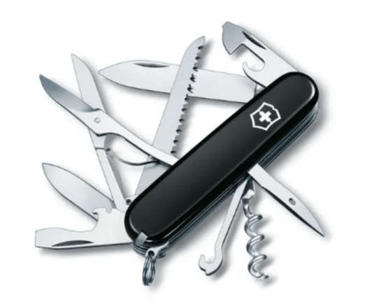 Taschenmesser, Victorinox, Huntsman, 91mm, schwarz