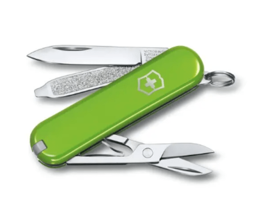 Victorinox, Classic, SD Alox, 58mm, Smashed Avocado