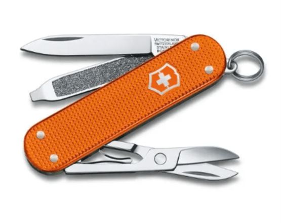 Classic, Victorinox, 58 mm, Alox Limited Edition 2021, tigerorange