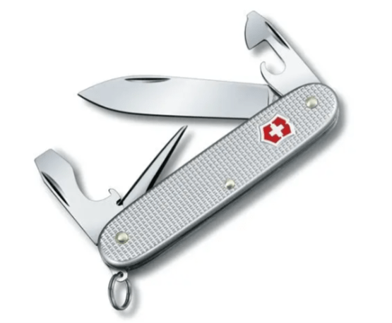 Taschenmesser, Victorinox, Pioneer Alox silber