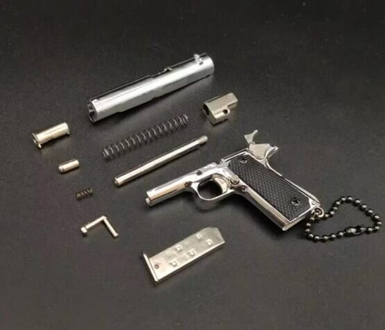 Schlüsselanhänger Colt 1911 A1, schwarz