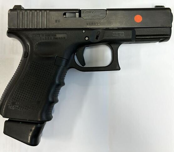 Pistole, GLOCK 19, Gen4 ehemalige Dienstwaffe Polizei, Kal. 9 mm