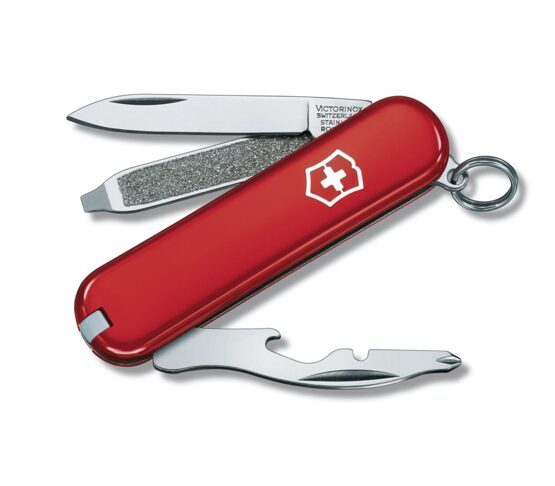 Messer, Victorinox, Kl. Taschenwerkzeug, Rally, rot