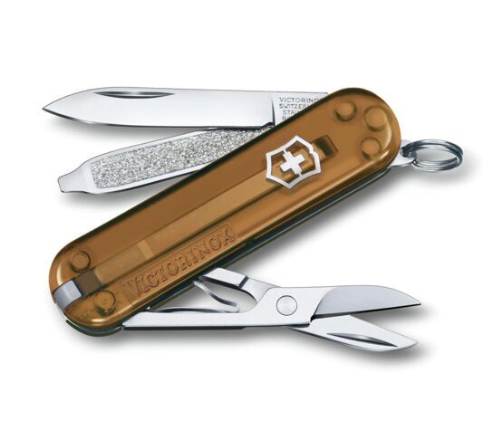 Victorinox, Classic, SD Alox, 58mm, Chocolate Fudge