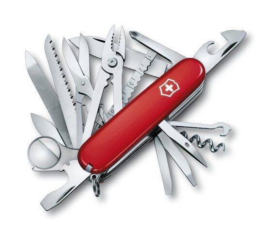 Offiziersmesser, Victorinox, SwissChamp, rot