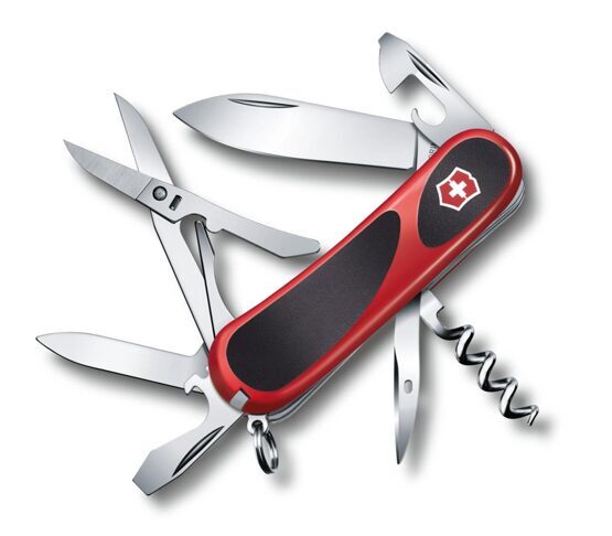 Taschenmesser, Victorinox, Evolution Grip 14, red/black