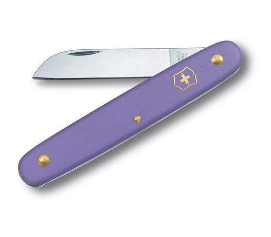 Blumenmesser, Victorinox, 55mm, violett, Blister