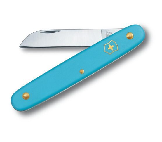 Sackmesser, Victorinox, Blumenmesser, Blau