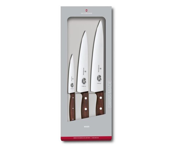 Victorinox, Rosewood Tranchier-Set, 3-teilig