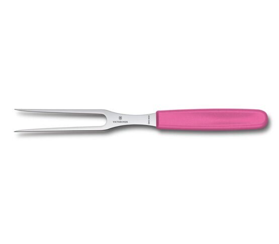 Fleisch- und Bratengabel, Victorinox, Swiss Classic, pink