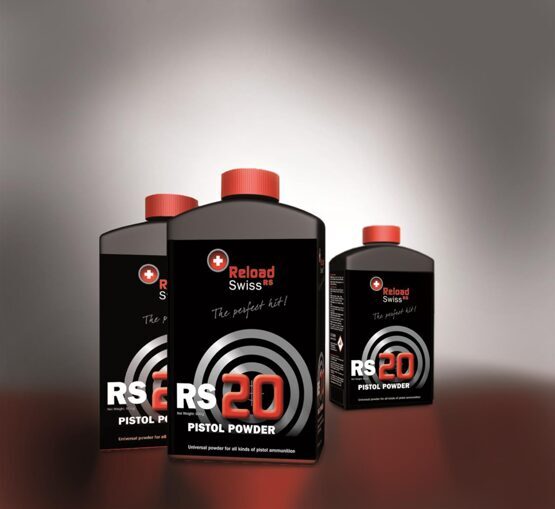 Nitropulver, Reload Swiss RS20, Einbasig 500g