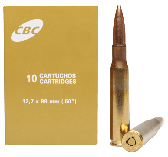 Kugelpatrone, CBC, .50BMG, M33 Ball, 660gr