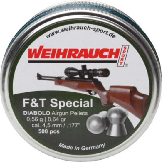 Luftgewehrkugeln, Weihrauch Diabolos F&T Special 4.5mm (500)