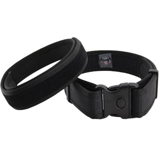 Gurt, Ghost Mod. Duty Belt (inkl. Untergurt; outer/inner belt) velcro, schwarz M (80-100cm)