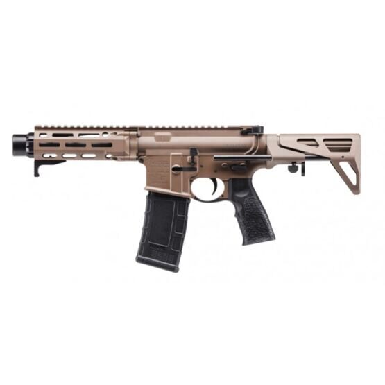 Halbautomat, Daniel Defense, DDM4 PDW SBR, Kal. .300 Blackout FDE