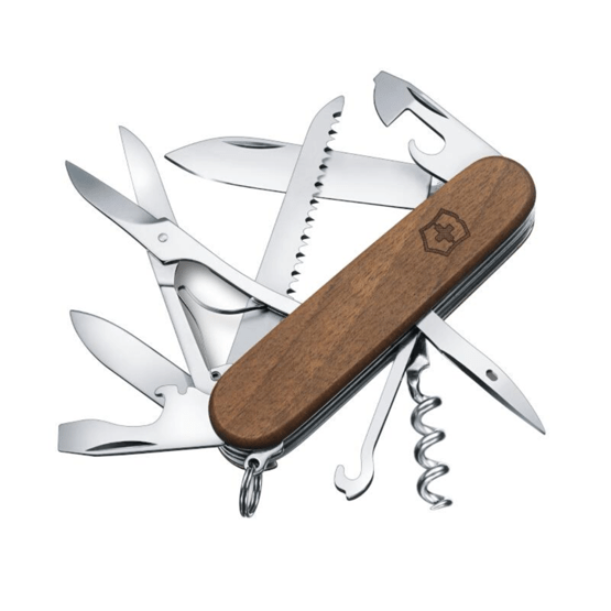 Huntsman Wood, Victorinox, 91 mm, Nussbaumholz