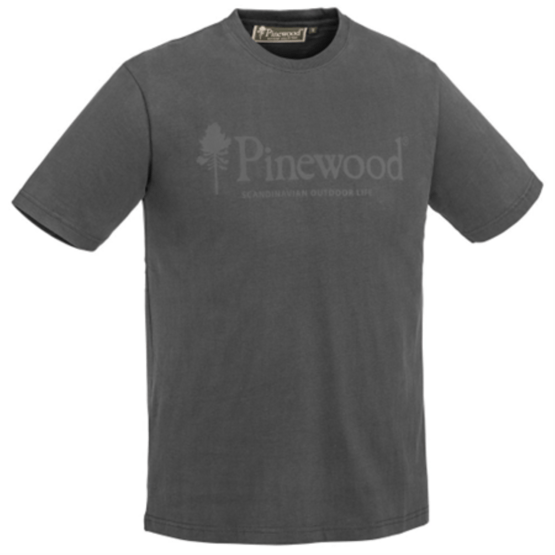 T-Shirt, Pinewood, Outdoor Life D. Anthracite, L