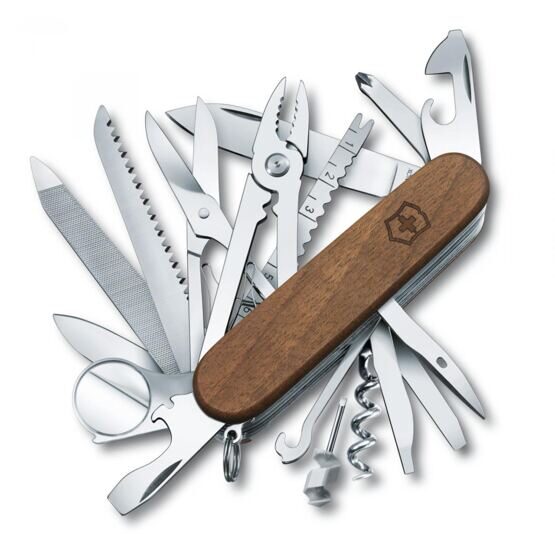 Sackmesser, Victorinox, Swiss Champ Wood