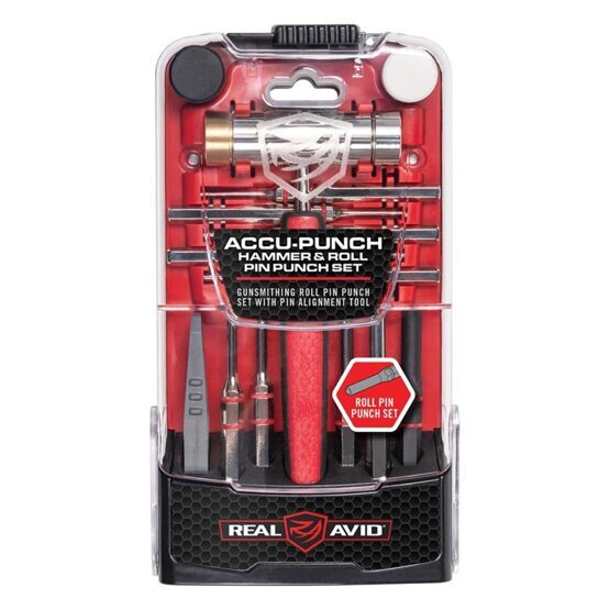 ACCU-PUNCH HAMMER & ROLL PIN PUNCH SET, Real Avid