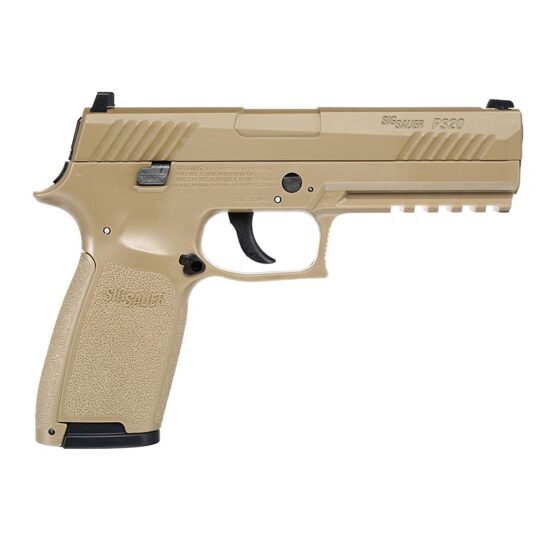 CO-2 Pistole, Sig Sauer, P320, Coyote Tan 4,5mm Diabolo 120m/s