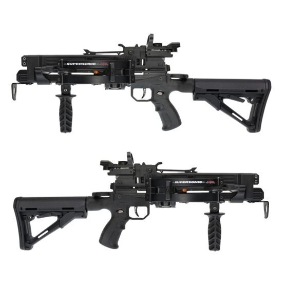 [SET] X-BOW FMA Supersonic REV TACTICAL XL - 120 lbs - Armbrust mit Triangel-Schaft