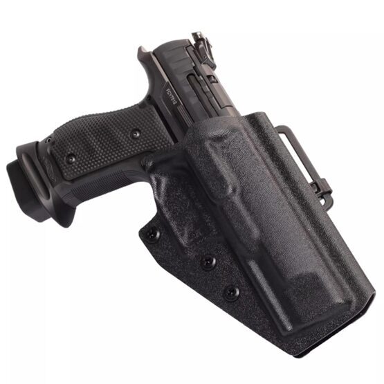 Holster, Kydex, für Walther Q5 Steel Frame rechts, schwarz,