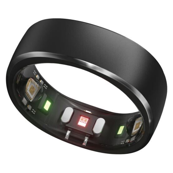 Smart Ring, RingConn, Black Grösse 6 (16.5mm)