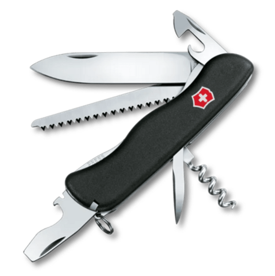 Sackmesser, Victorinox, Forester schwarz