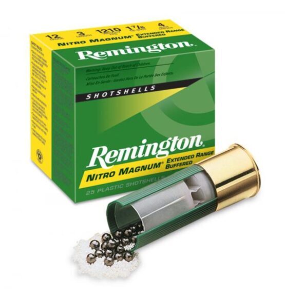 Schrotpatronen, Remington, 12/70, Nitro Mag No. 2 / 3.8mm, 42 g