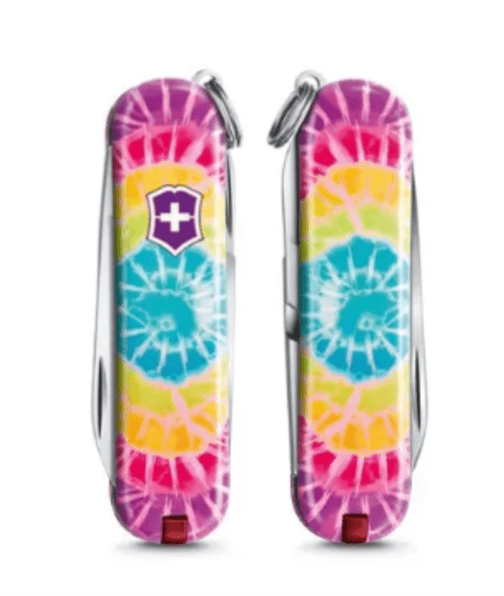 Victorinox, Classic, 58 mm, Tie Dye