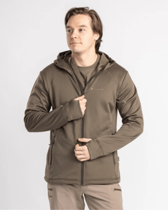 Hoodie, Pinewood, Olive, L